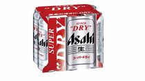 【定期便3回】【博多工場産ビール】アサヒ スーパードライ500ml ６缶パック×4 ケース入り