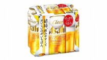 【定期便3回】【博多工場産】アサヒビール　クリアアサヒ500ml ６缶パック×4 ケース入り