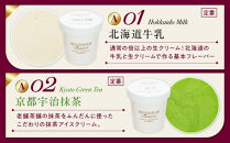 A:ハンデルスベーゲン無添加アイスクリーム/たっぷり入ったパイントサイズ2個入り（北海道牛乳・京都宇治抹茶） パーティー 家族 大容量 抹茶 北海道牛乳