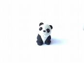 伝統織物のトップブランド塩沢織木目込み人形 　パンダＢ熊猫