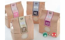 CN6＜米蔵―KOMEGURAー＞《2kg×4銘柄》五ツ星お米マイスター厳選　鳥取県産米4種　食べくらべセット（大山ブランド会）