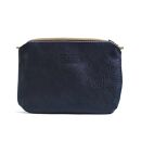 天神ワークス レザーサコッシュSP05【NAVY】