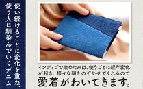 ＼寄附額改定／　通院に必要なものをまとめて収納！「福山デニム おくすり手帳入れ」＜赤＞ 【小物 デニム ポーチ ファッション 雑貨 広島県 福山市】【デニム おくすり手帳 手帳カバー 小物 雑貨 広島県 福山市】