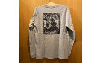 ＼寄附額改定／　FYC 福山キャッスルシリーズ 長袖Ｔシャツ＜グレーM＞【ファッション 福山城 ユニセックス 男女兼用 広島県 福山市】