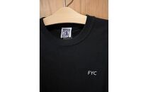 ＼寄附額改定／　FYC 福山キャッスルシリーズ 長袖Ｔシャツ＜ブラックM＞【ファッション 福山城 ユニセックス 男女兼用 広島県 福山市】