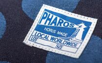 ＼寄附額改定／　【PHAROS×Hatoribe】3WAY つこーてバッグ＜ネイビー＞【ファッション バッグ ママさんバッグ 通学 お稽古バッグ エコバッグ】