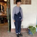 ＼寄附額改定／　【PHAROS×Hatoribe】3WAY つこーてバッグ＜ネイビー＞【ファッション バッグ ママさんバッグ 通学 お稽古バッグ エコバッグ】