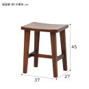 ウッドスツール&nbsp;ブラウン