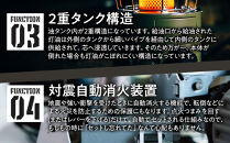 【GEAR&nbsp;MISSION】【トヨトミ】対流形石油ストーブ「RR-GER25(オリーブグリーン)」7～9畳