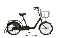 ヱビス自転車　 セデオ20　20インチ小径自転車 シマノ製内装3段変速（低床式フレーム 安定感 LEDオートライト 幼児2人同乗認定 ）【マットブラック】