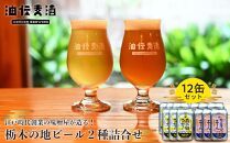 江戸時代創業の味噌屋が造る！栃木の地ビール２種詰合せ【12缶セット】【お酒 さけ 人気 おすすめ 送料無料 ギフト】