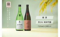 内子の地酒「さくらひめ」セット　720ml×2本　えひめ香る地酒　愛媛さくらひめシリーズ【媛酒】【京ひな 純米吟醸】