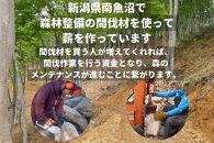 広葉樹薪【ナラ・クヌギ】40cm 13kg 高品質 焚火 キャンプ
