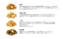 soi&nbsp;おつまみグラノーラ&nbsp;4種類（みそ・のりわさび・一味・黒ごま）