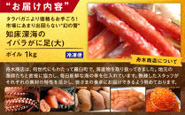 知床深海のイバラがに足(大)ボイル&nbsp;1kg&nbsp;北海道&nbsp;羅臼&nbsp;海産物&nbsp;魚介類&nbsp;魚介&nbsp;カニ&nbsp;生産者&nbsp;支援&nbsp;応援