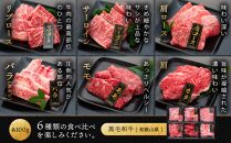 紀州和華牛 熟成 食べ比べ 焼肉セット 6種盛り600g