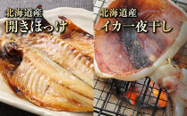 北海道知床羅臼産 海の味覚贅沢 5 種セット 開きほっけ イカ一夜干し 冷凍ほたて ブリ刺身柵 正油いくら 魚 海産物 魚介 魚介類 生産者 支援 応援