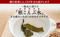 まいにち根こんぶ&nbsp;1年分&nbsp;生産者&nbsp;支援&nbsp;応援
