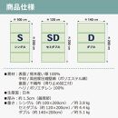 【国産】畳マット 四つ葉 4連タイプ【シングル】約100×200cm 厚み:約1.5cm（最厚部）置き畳 ユニット畳 4つ折れ い草 カビ対策 底冷え対策 オールシーズン 新生活 たためる 布団の下に敷く