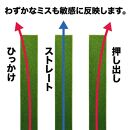 タッチがわかるパット練習レール 3枚組（標準・高速・最高速）工房製【ポイント交換専用】