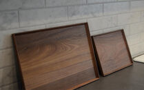 【FILE&nbsp;FURNITURE&nbsp;WORKS】木製トレー(W45×D30)/ウォールナット/L［&nbsp;京都&nbsp;家具&nbsp;インテリア&nbsp;おしゃれ&nbsp;人気&nbsp;おすすめ&nbsp;東京&nbsp;田園調布&nbsp;ショールーム&nbsp;オーダーメイド&nbsp;お取り寄せ&nbsp;通販&nbsp;ふるさと納税&nbsp;］