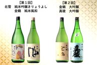 【定期便】佐渡の酒　毎月1800ml×2本お届け【6ヵ月連続】