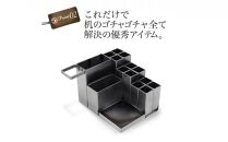 monoKOZZ アイアンペンスタンド 角・フック左【マットブラック】アイアン雑貨 おしゃれ ペン立て かっこいい デスク収納