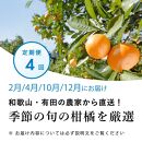【 2・4・10・12月 全4回 】 柑橘定期便B【IKE6】