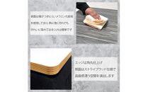 【80×2.5cm】オーダーメイド こたつ天板 丸形 リバーシブル 円形 角丸 丸型 ヴィンテージ 北欧 かわいい 可愛い アンティーク 高級感 鏡面ブラウン おしゃれ