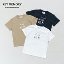 《0》【KEYMEMORY 鎌倉】トラベルイラストTシャツ WHTIE