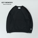 《0》【KEYMEMORY 鎌倉】ガゼットトレーナー BLACK