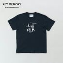 《3》【KEYMEMORY 鎌倉】トラベルイラストTシャツ NAVY