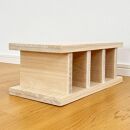 桐&nbsp;ブロック&nbsp;高さ約15cm&nbsp;1個&nbsp;ナチュラル&nbsp;ベージュ&nbsp;オブジェ&nbsp;インテリア&nbsp;省スペース&nbsp;すきま&nbsp;天然木&nbsp;国産&nbsp;大川家具&nbsp;完成品