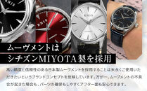 【KNIS&nbsp;KYOTO】サンレイダイアル&nbsp;日本製&nbsp;自動巻き&nbsp;腕時計&nbsp;革ベルト&nbsp;レザー＜レッド＞｜京都発&nbsp;腕時計&nbsp;人気ブランド&nbsp;おしゃれ［&nbsp;京都&nbsp;ニス&nbsp;国産腕時計&nbsp;MIYOTA&nbsp;おしゃれ&nbsp;上品&nbsp;高級&nbsp;おすすめ&nbsp;ウォッチ&nbsp;時計&nbsp;ファッション&nbsp;お取り寄せ&nbsp;通販&nbsp;送料無料&nbsp;ふるさと納税&nbsp;］