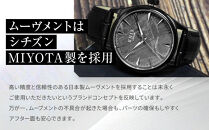 【KNIS&nbsp;KYOTO】メテオライト&nbsp;日本製&nbsp;自動巻き&nbsp;腕時計&nbsp;革ベルト&nbsp;レザー&nbsp;ブラック｜京都発&nbsp;腕時計&nbsp;人気ブランド&nbsp;おしゃれ［&nbsp;京都&nbsp;ニス&nbsp;国産腕時計&nbsp;MIYOTA&nbsp;おしゃれ&nbsp;上品&nbsp;高級&nbsp;おすすめ&nbsp;ウォッチ&nbsp;時計&nbsp;ファッション&nbsp;お取り寄せ&nbsp;通販&nbsp;送料無料&nbsp;ふるさと納税&nbsp;］