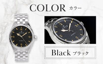 【KNIS&nbsp;KYOTO】レトロモダン&nbsp;日本製&nbsp;自動巻き&nbsp;腕時計＜ブラック＞｜京都発&nbsp;腕時計&nbsp;人気ブランド&nbsp;おしゃれ［&nbsp;京都&nbsp;ニス&nbsp;国産腕時計&nbsp;MIYOTA&nbsp;おしゃれ&nbsp;上品&nbsp;高級&nbsp;おすすめ&nbsp;ウォッチ&nbsp;時計&nbsp;ファッション&nbsp;お取り寄せ&nbsp;通販&nbsp;送料無料&nbsp;ふるさと納税&nbsp;］