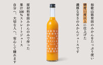 【母の日ギフト】みかんジュース＆はちみつ&nbsp;セット&nbsp;有田のみかんジュース（500ml×2本）と&nbsp;有田のはちみつ（&nbsp;みかん蜂蜜・百花蜜&nbsp;各210g）和歌山県産&nbsp;産地直送【みかんの会】