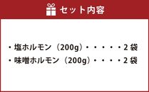 極みホルモンセット 合計800g(塩ホルモン 400g・味噌ホルモン 400g)