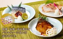 富惣「レンジで簡単！焼魚5種7パック詰合せ」