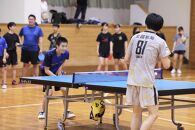 金沢ポート選手と対戦！（Tリーグ会場にて）　体験チケット1名様分