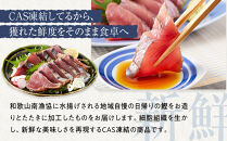 白浜日帰り鰹刺身 約200g たたき 約200g 満足セット