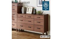 脚14cmお掃除楽々！チェスト&nbsp;幅120cm&nbsp;3段&nbsp;奥行18&nbsp;2色展開&nbsp;ガイア&nbsp;北欧&nbsp;完成品&nbsp;大容量&nbsp;タンス&nbsp;整理棚&nbsp;タンス&nbsp;たんす&nbsp;日本製&nbsp;国産&nbsp;お掃除ロボット可&nbsp;クローゼット&nbsp;インテリア&nbsp;高品質&nbsp;引き出し&nbsp;衣装&nbsp;衣類&nbsp;洋服&nbsp;リビング&nbsp;アンティーク&nbsp;完成品&nbsp;おしゃれ&nbsp;木製&nbsp;収納&nbsp;脚付き&nbsp;衣替え&nbsp;家具&nbsp;大川&nbsp;大川家具&nbsp;120-3&nbsp;ガイア&nbsp;ウォールナット