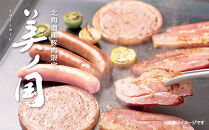 【ふるさと納税】 北海道プレミアム 美ノ国 熟成あらびきステーキ＆ソーセージ 8点セット 肉 にく 贈答 ギフト 詰め合わせ あらびきステーキ あらびき ソーセージ ウィンナー お中元 お歳暮 中元 歳暮 加工品 北海道 旭川限定 熟成 日本ハム _ 03449