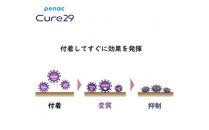 抗ウイルスボールペン「Cure29」 ／ 銅製 耐変色性 抗菌 埼玉県