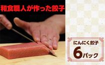 和食職人が作った絶品餃子6パック（にんにく餃子） ／ ぎょうざ ギョウザ 惣菜 おかず 埼玉県