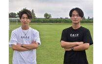 【黒・Sサイズ】川越からJリーグへ。CKFCオリジナルTシャツ1枚 ／ サッカー ユニフォーム 埼玉県