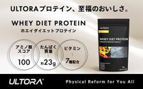 【フルーツオレ風味】ULTORA ホエイ ダイエット プロテイン 1kg ／ トレーニング タンパク質 アミノ酸 埼玉県