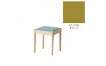 旭川家具　コサイン　フォルクスツール メープル　KCオリーブ_03582