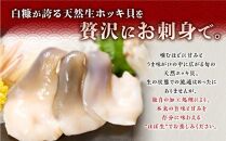 北海道 天然 生 ホッキ貝 お刺身 セット 2皿｜ふるさと納税 貝 魚介 海鮮 ホッキ貝 ホッキガイ ほっき 北寄貝 貝柱 貝 紐 刺身 さしみ お酒 酒のお供 国産 北海道産 冷凍 贈答用 ギフト ふるさと 北海道 白糠町