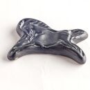 大堀相馬焼　松永窯　馬の箸置き　ブラック